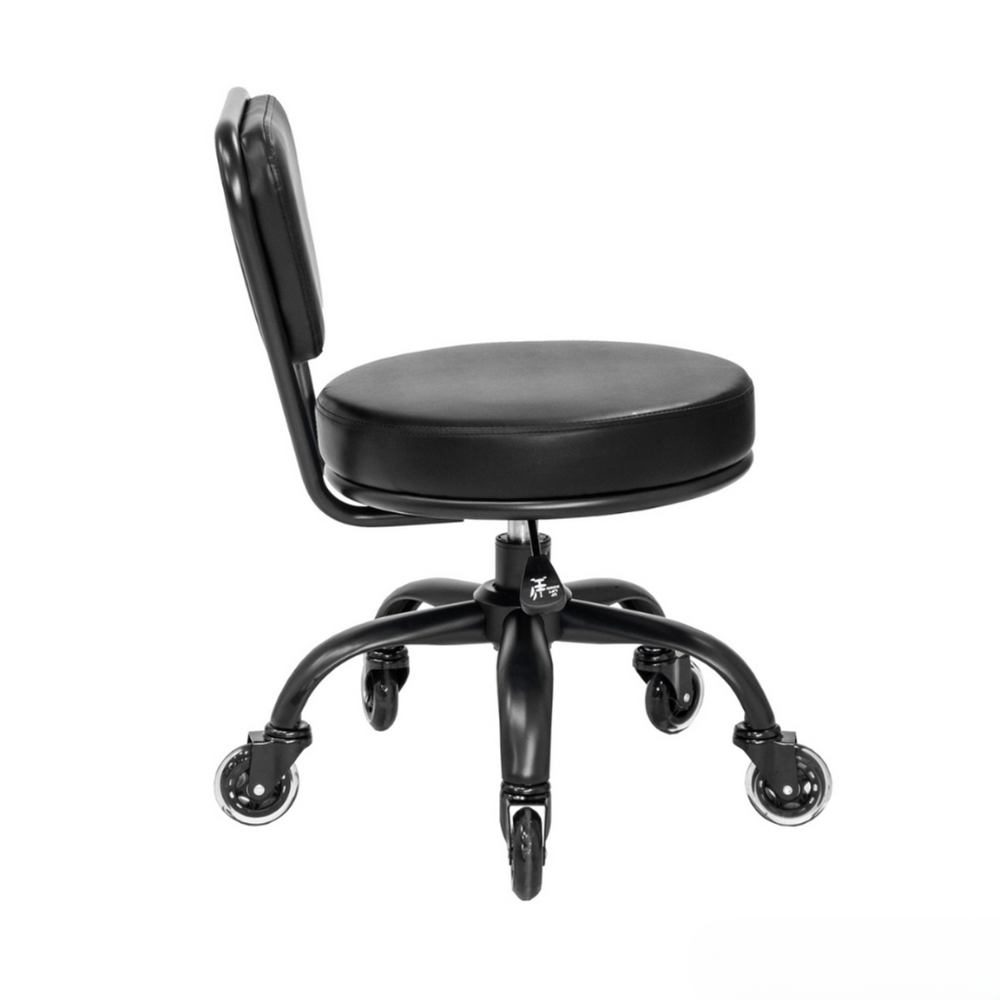 Dayton Rolling Stools With Roller Blades Wheels