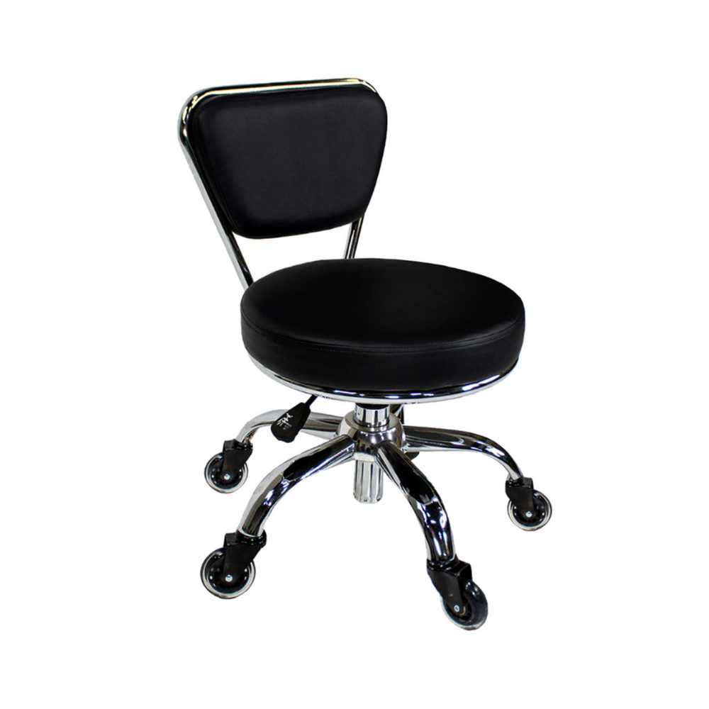 Dayton Rolling Stools With Roller Blades Wheels