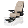 Pleroma II White Pedicure Chair