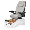 Pleroma II White Pedicure Chair