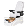 Pleroma II White Pedicure Chair