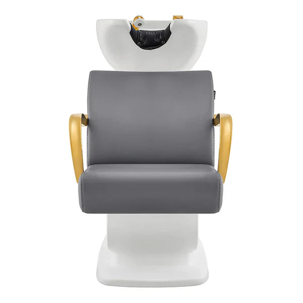 Beckman Gold Shampoo Chair with Adjustable Seat