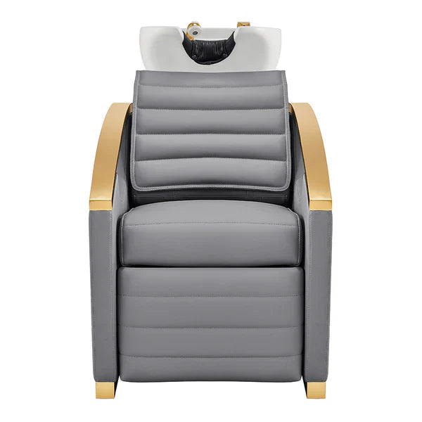 Bella V Gold Reclining Salon Shampoo Massage Chairs