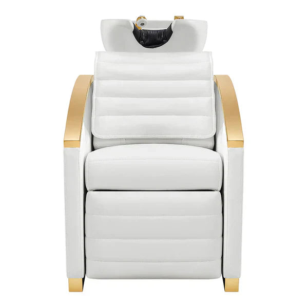 Bella V Gold Reclining Salon Shampoo Massage Chairs