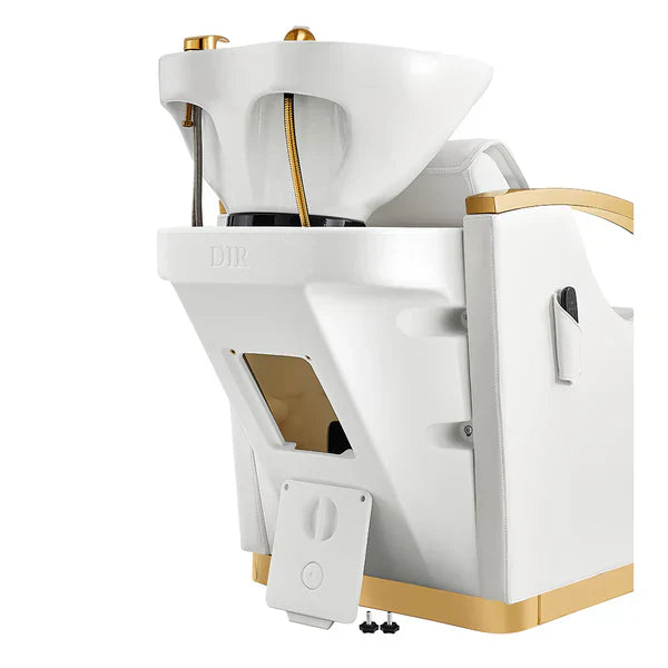 Bella V Gold Reclining Salon Shampoo Massage Chairs