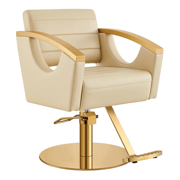 Bello Modern Gold Salon Chair