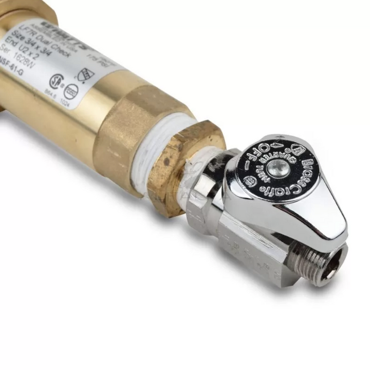 Dual Check Valve / Backflow Preventer Complete Kit