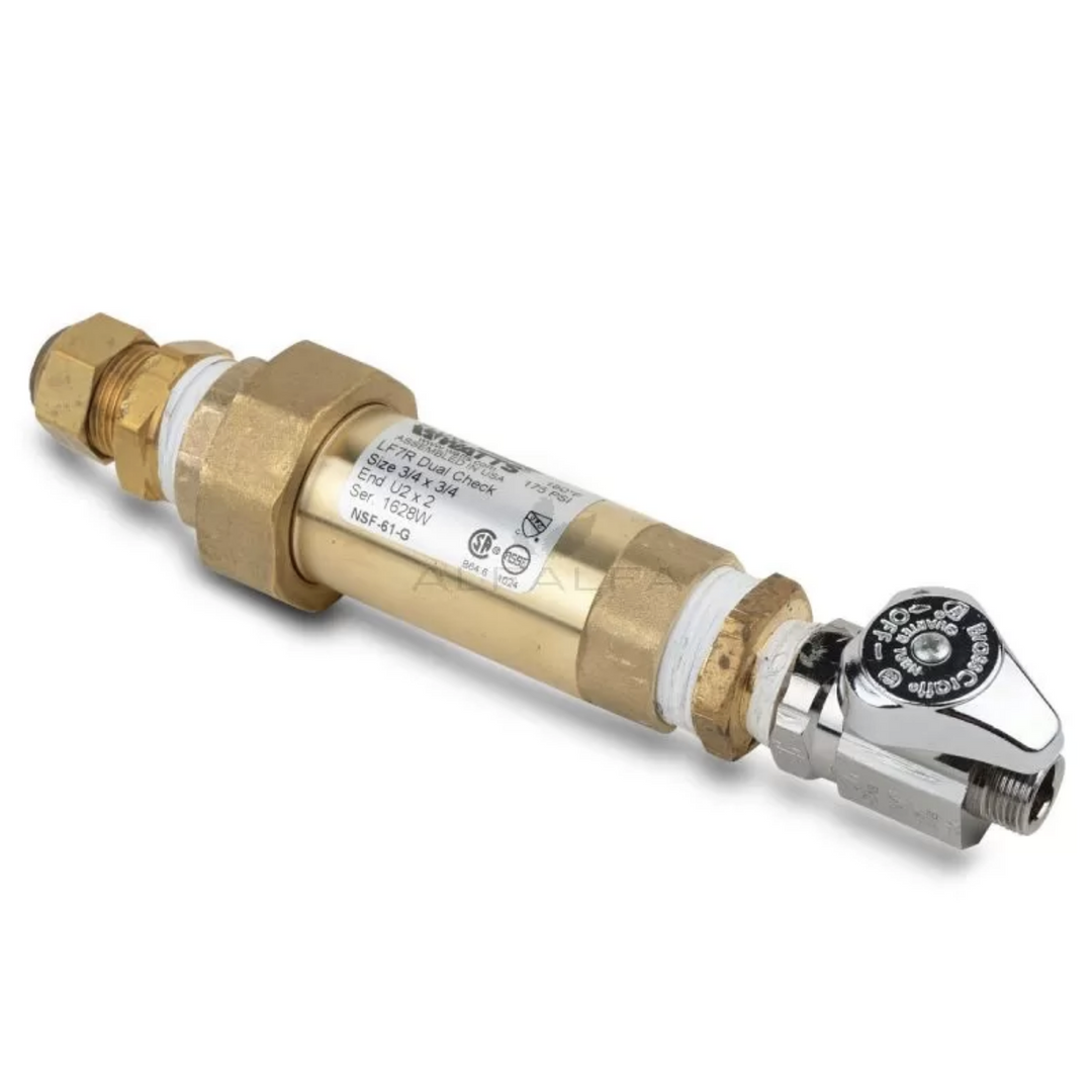 Dual Check Valve / Backflow Preventer Complete Kit