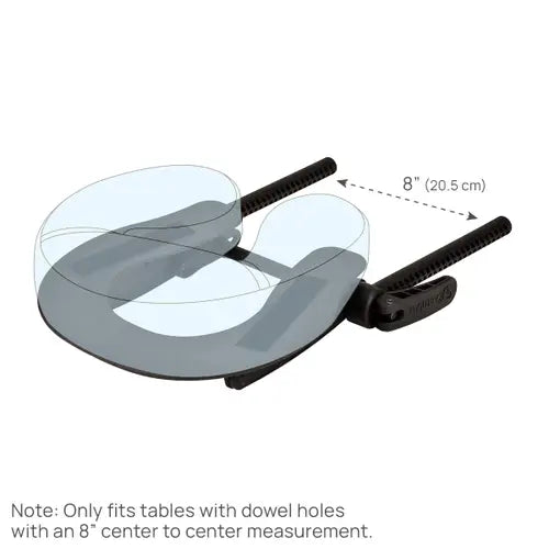 Deluxe Adjustable Headrest w/FacePillow