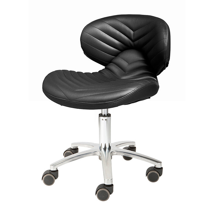 1010L Chevron Pedicure Technician Stool