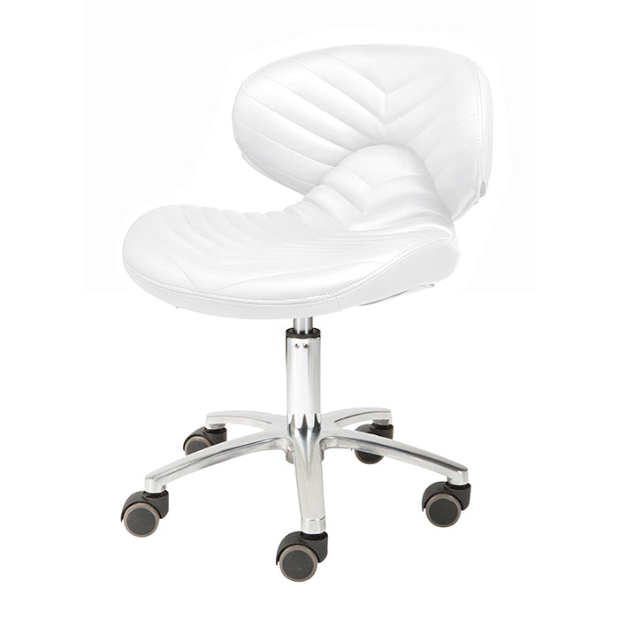 1010L Chevron Pedicure Technician Stool
