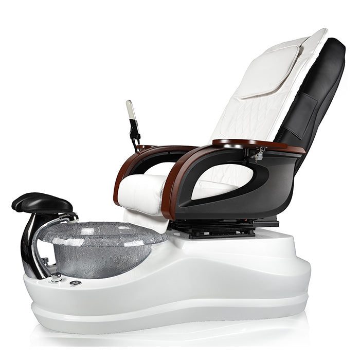 Cleo SE White Pedicure Chair