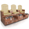 Paris Triple Pedicure Bench