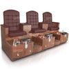 Paris Triple Pedicure Bench