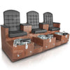 Paris Triple Pedicure Bench