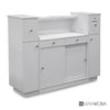 Sonoma Glass Display Reception Desk