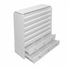 Sonoma Polish & Powder Rack w/ Cabinets