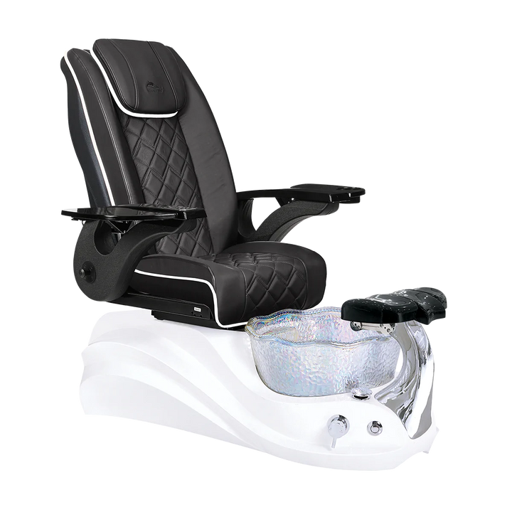 Crane White Pedicure Chair