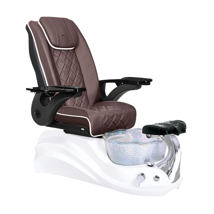 Crane White Pedicure Chair