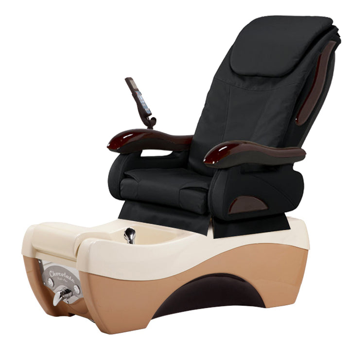 Chocolate 777 Almond Cappuccino Pedicure Chair