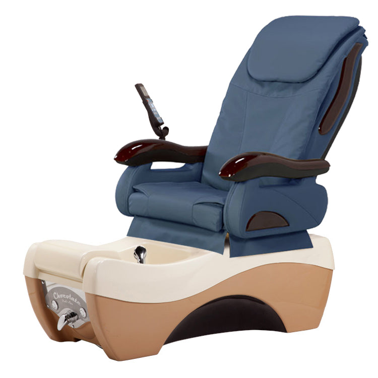 Chocolate 777 Almond Cappuccino Pedicure Chair