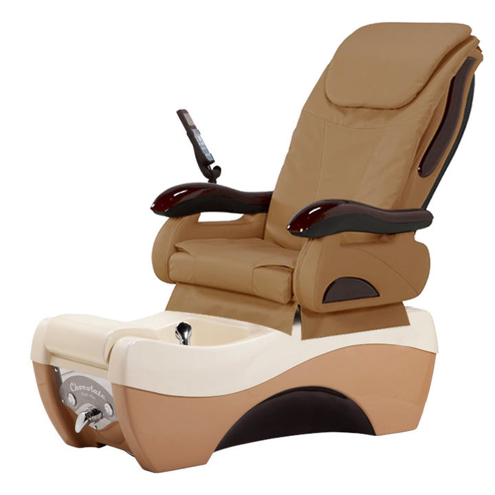 Chocolate 777 Almond Cappuccino Pedicure Chair