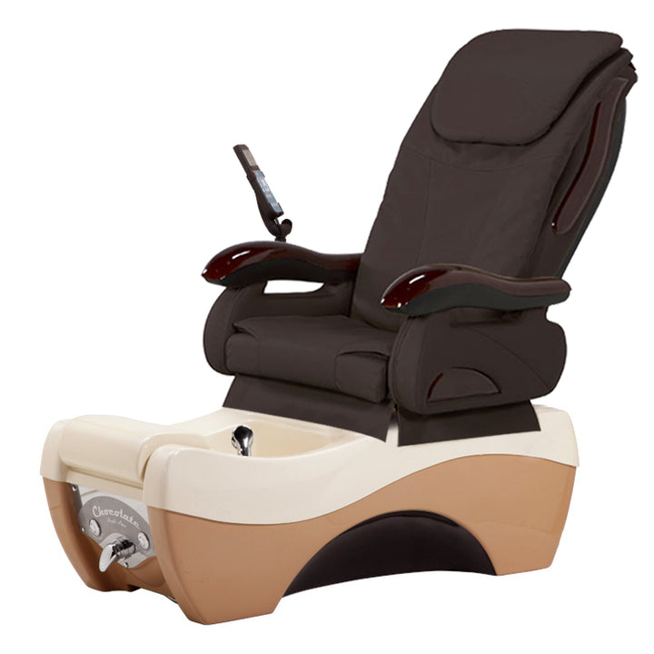 Chocolate 777 Almond Cappuccino Pedicure Chair