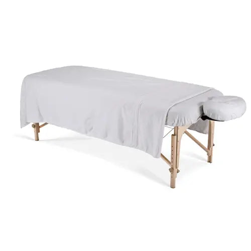 Essentials™ Massage Table Flannel Sheet Set