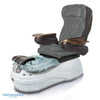 Monaco pedicure chair with Waterdance jet system. Immerse your clients’ feet in a uniquely shaped bowl to experience pure bliss with this divinely maintained water temperature feature of the Waterdance Heater. This is the world’s first Heat and Ozonator technology with no cross-contamination and 100% sanitation, giving satisfaction to clients and technicians.