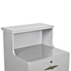 Valencia LED Reception Desk - Side Storage