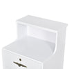 Valencia LED Reception Desk - Side Storage