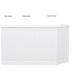 Valencia LED Reception Desk - Combination