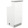 Janus LED Lighted Storage Reception Desk - Double Door