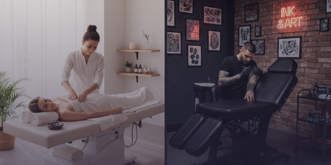 From Spas to Tattoo Studios: How to Select the Perfect Treatment Table