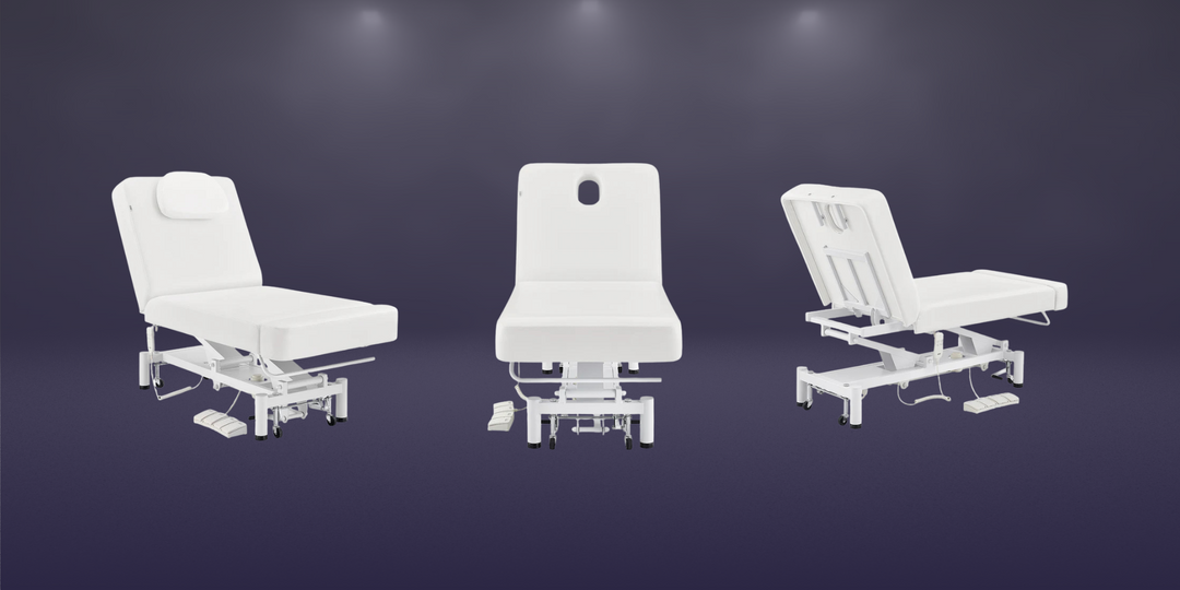Discover the WellRelax 2-Motors Therapy Treatment Table with Tilting Cradle Pillow