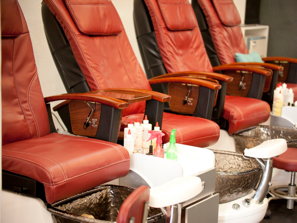 Enhance and Protect: Leather Replacement Covers for Pedicure Spa Chairs