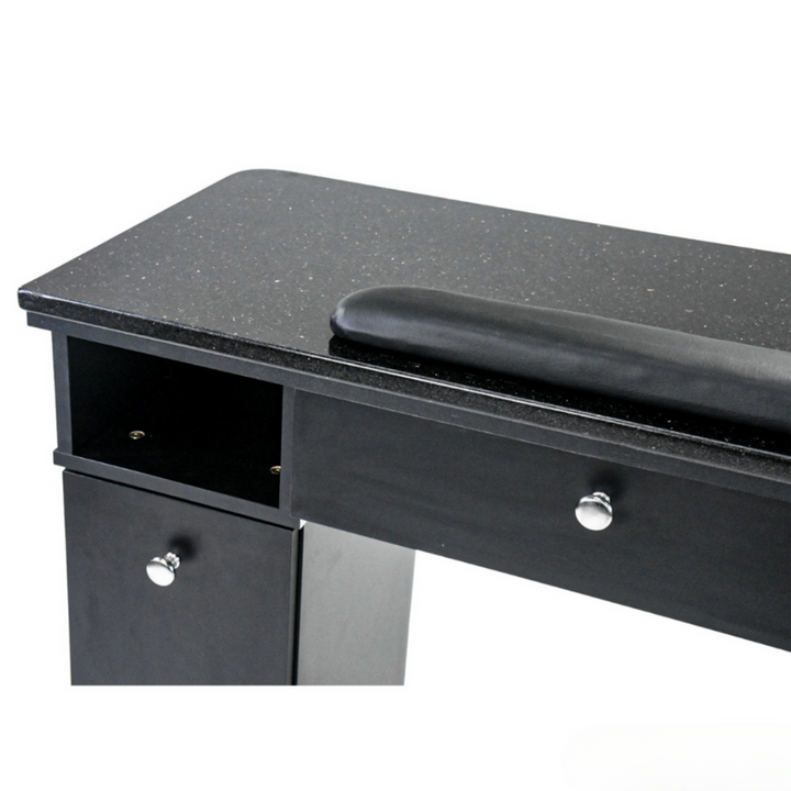 SONOMA II NAIL TABLE (SILVER TRIM)