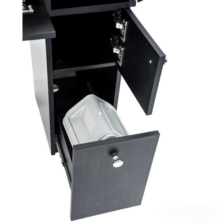 SONOMA II NAIL TABLE (SILVER TRIM)
