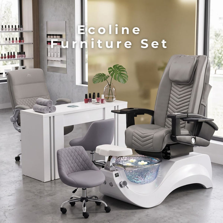 Alden Crystal Pedicure Chair Package Deal