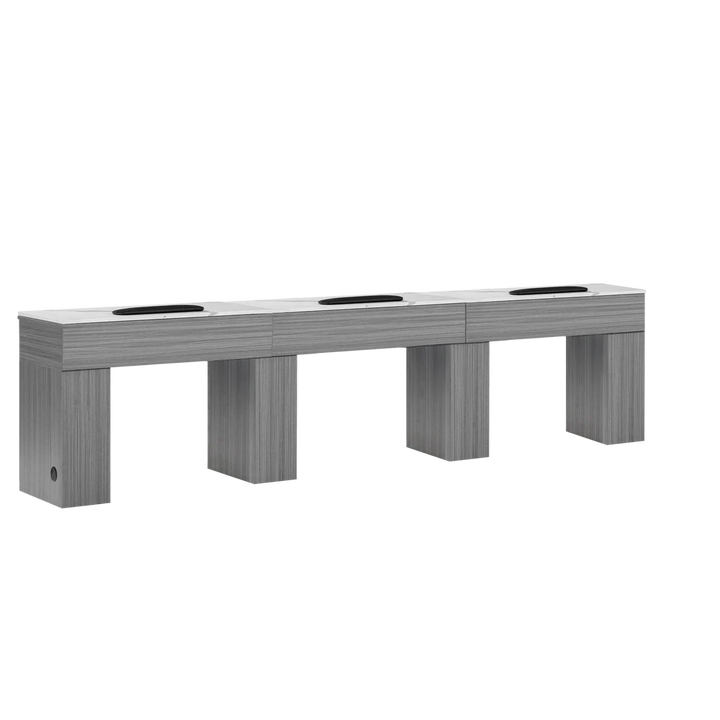 Mira Triple Manicure Table
