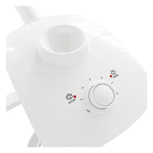 NanoMist Professional Facial Steamer with LED Magnifying Lamp & Aromatherapy