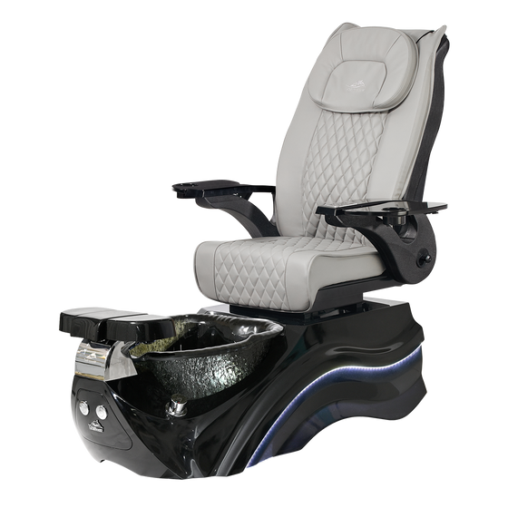 Pleroma II Black Pedicure Chair