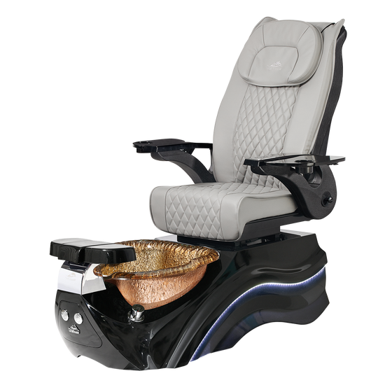 Pleroma II Black Pedicure Chair
