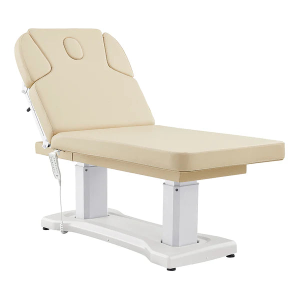 Tranquility 4 Motors Electric Medical Spa Treatment Table Beige color