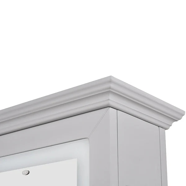 Adonis Double LED Lighted Salon Station