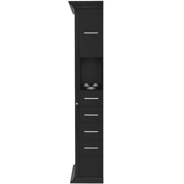 Adonis Single LED Lighted Salon Styling Station