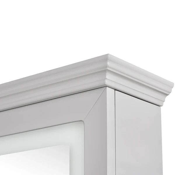 Adonis Single LED Lighted Salon Styling Station