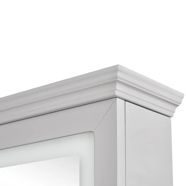 Adonis Single LED Lighted Salon Styling Station