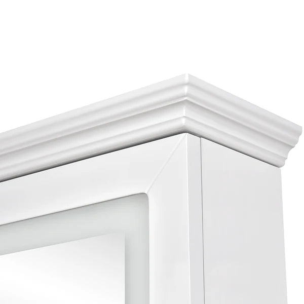 Adonis Single LED Lighted Salon Styling Station