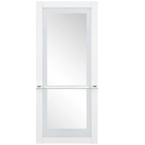 Luna LED Lighted Hair Salon Station and Wall Mirror